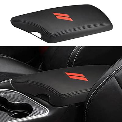 INTGET Car Center Console Armrest Cover for Dodge Challenger Accessories  2023 2022 2021 2020 2019 2018 2017 2016 2015 Interior Arm Rest Seat Cover  Middle Console Lid Protector Pad(Black Stitches) - Yahoo Shopping