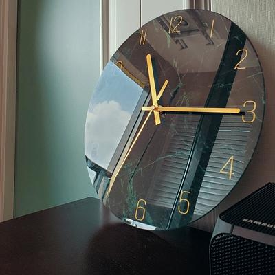 Luxury Metal Wall Clock Modern Large Silent Clocks Wall Home Decor Gold  Watches Mechanism Living Room Decoration Gift Ideas