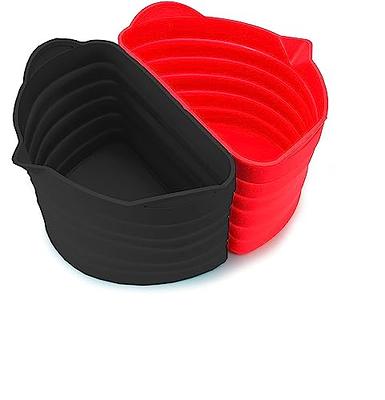 Slow Cooker Liners, Silicone Crock Pot Liners Oval, Reusable Crock Pot  Divider for 6QT Crock, Leakproof, Dishwasher Safe BPA Free(Red+Black) -  Yahoo Shopping