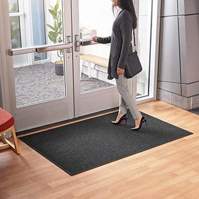 Consolidated Plastics Aquasorb Classic Indoor/Outdoor Entrance Floor Mat  with Non-Slip Rubber Backing, Fabric Border, Stain Resistant and Quick  Drying Commercial Grade (23 x 35, Charcoal) - Yahoo Shopping