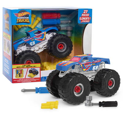 Hot Wheels Monster Trucks Arena Smashers Race Ace Smash Race Challenge  Playset - Multi