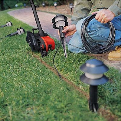 Black & Decker GH3000 7.5 Amp Electric String Trimmer and Edger, Orange, 14