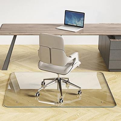 36 x 48 Hard Floor Home Office PVC Floor Mat Square for Office Rolling  Chair US