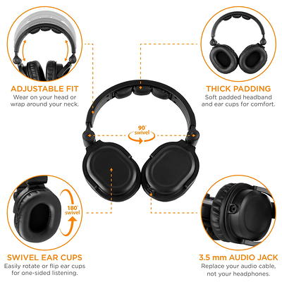 Kikc PS4 Gaming Headset with Mic for Xbox One, PS5, PC, Mobile Phone and  Notebook, Controllable Volume Gaming Headphones with Soft Earmuffs for Kid