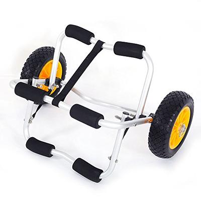 Kcelarec Kayak Cart Canoe Dolly Fishing Kayak Accessories Carrier Foldable  Paddle Board Trolley Boat Trailer Transport (Style 1) - Yahoo Shopping