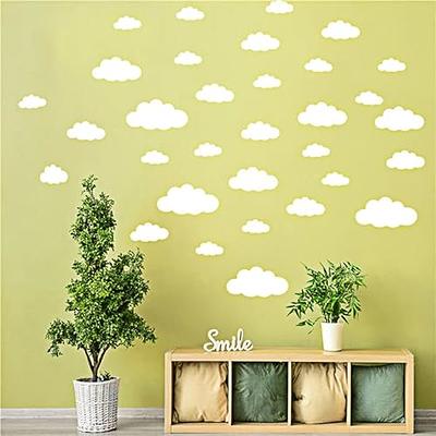 White Cloud Wall Decoration Removable Vinyl Clouds Wall Stickers Kids Wall  Stickers Kids Room Wallpaper Kindergarten Bedroom Nursery Classroom Party Wall  Decoration - Yahoo Shopping