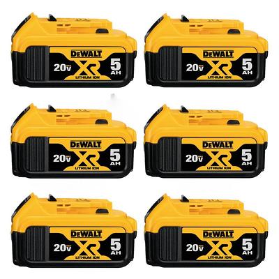 DEWALT 20 Volt MAX XR Lithium-Ion 5.0 Ah Premium Tool Battery (2