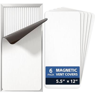 6 Pack Magnetic Vent Covers, Strong Vent Covers 8x15.5inch High Strength  Magnetic Vent Cover for Floor Wall and Ceiling Registers Home HVAC and AC  Vents… - Yahoo Shopping