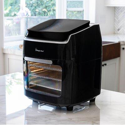 Bella Pro Series - 10.5-qt. 5-in-1 Indoor Grill and Air Fryer - Black