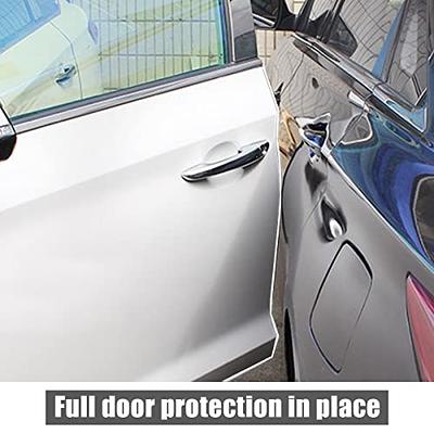 2PCS Car Door Bumper Protection Exterior Anti Adhesive Parking Garage  Protector Scratch Adhesive Warning Sign Parking Garage