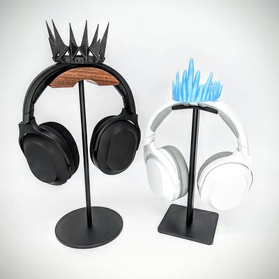 Evil Or Ice Crown For Headphones - Gothic Headset Attachment