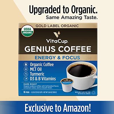 VitaCup Vitamin Infused Coffee Pods - French Roast