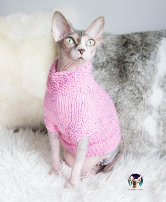 Wool Cat Clothes Wool Sphynx Clothes Wool Sphynx Sweater 