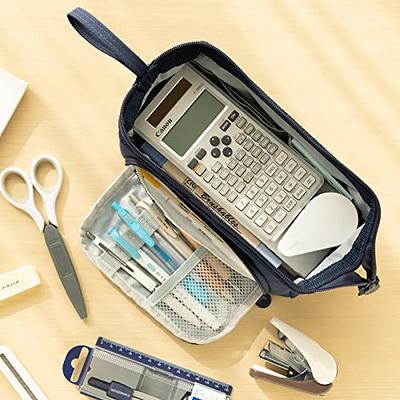 HVOMO Pencil Case Large Capacity Pencil Pouch Handheld Pen Bag