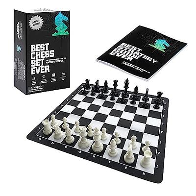 Valentine's Day Quiver Chess Set Combination - Single Weighted Regulation  Pieces, Vinyl Chess Board