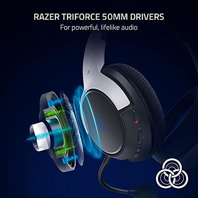  Razer Kaira X Wired Headset for Xbox Series XS, Xbox One, PC,  Mac & Mobile Devices: Triforce 50mm Drivers - HyperClear Cardioid Mic -  Flowknit Memory Foam Ear Cushions - On-Headset