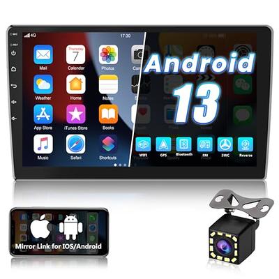Android 13 Car Radio 10 Inch Touch Screen GPS Sat Navi Stereo Player  AMprime 2 Din Bluetooth WiFi FM Receiver Mobile Phone Mirror Link Dual USB  + Backup Camera - Yahoo Shopping