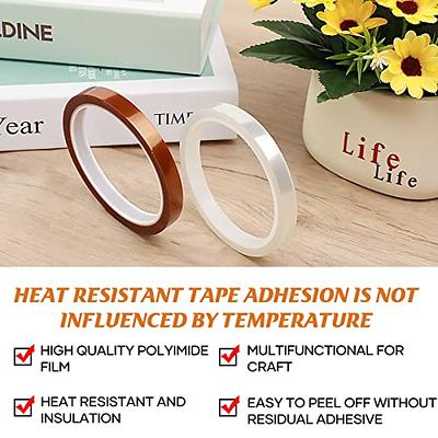 HTVRONT Teflon Sheets for Heat Press - 3 Packs 12 x 16 Teflon Sheets with  3 Rolls 10mm x 33m Heat Tape for Sublimation Non-Stick Teflon Sheet Heat