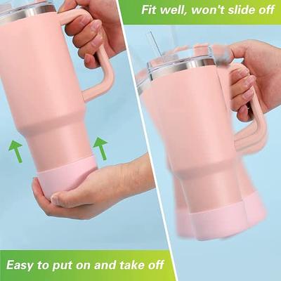 2 Pcs Tumbler Bottom Protector Boot for Stanley Quencher Adventure 40oz &  Stanley IceFlow 20oz 30oz and Compatible with Hydro Flask 12oz 21oz 24oz