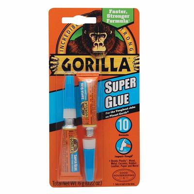 Super glue, single use, 0.036 oz. (1 g.)