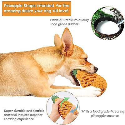 Indestructible Dog Toy For Aggressive Large Breed Chewers, Strong Chew Toys  For Large Dogs, Interactive Toys For Large Dogs (orange)