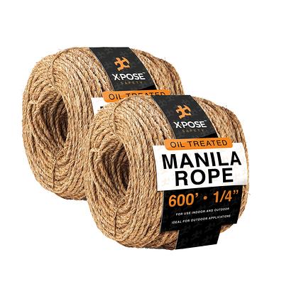 Blue Hawk 0.06-in x 190-ft Twisted Jute Rope (By-the-Roll) in Yellow