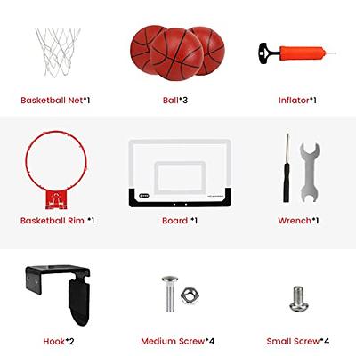 ANOWONA Sports Mini Basketball Hoops, Kids Indoor Over The Door Mini Hoop -  Basketball Sets - Perfect Game Accessory for Bedroom Office - Yahoo Shopping