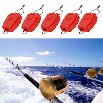 5PCs Portable Fishing Line Stopper Baitcasting Reel Fishing Line Holder ABS  Buckle Clip Stopper Keeper Clip