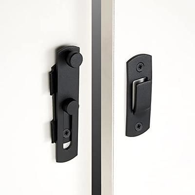 Barn Door Lock Stainless Steel Sliding Privacy Latch for Closet Shed Pocket  Door