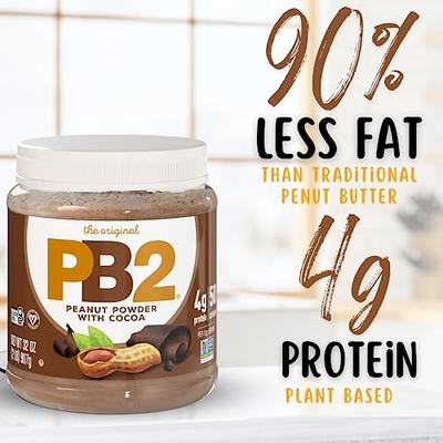 PB2 Powdered Peanut Butter Bundle, Keto Diet, Gluten Free, Mix in Protein  Shakes & Smoothies, Low Carb, Original Peanut Butter & Peanut Butter Cocoa