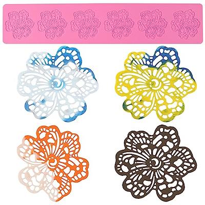 Hollow Silicone Mold 3D Flower Silicone Candy Mold Flower Shaped