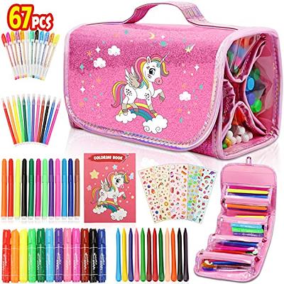 Bunobry Scented Markers Coloring with Unicorn Pencil Case: Girl Toys Age  4-5,67 pcs Art Supplies Kit for Kids, Teen Girl Gifts for Age 4-12,  Washable Glitter Markers Set Educational Birthday Gifts - Yahoo Shopping