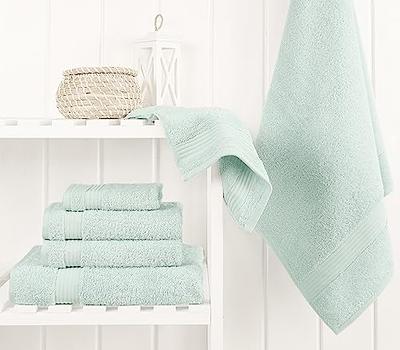  Cotton Paradise 6 Piece Towel Set, 100% Turkish Cotton Soft  Absorbent Towels for Bathroom, 2 Bath Towels 2 Hand Towels 2 Washcloths,  Sand Taupe Towel Set : Home & Kitchen