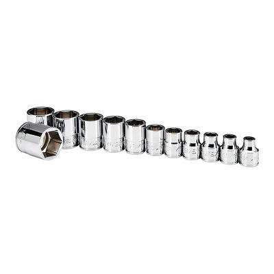 1/4 in. and 3/8 in. Drive SAE Professional Ball Hex Socket Set, 8