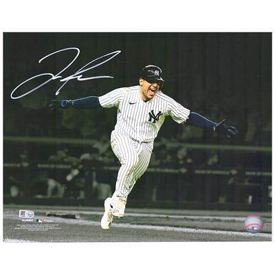 Luis Severino New York Yankees Autographed Topps Grey Majestic