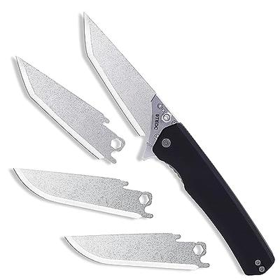 9TiEDC Replaceable Blade Folding Knife with Pocket Clip,EDC Pocket Utility  Knife for Work,Construction and Home Improvement,Sharp Camping outdoor  Activities Knife,4pcs Replaceable Blades. - Yahoo Shopping