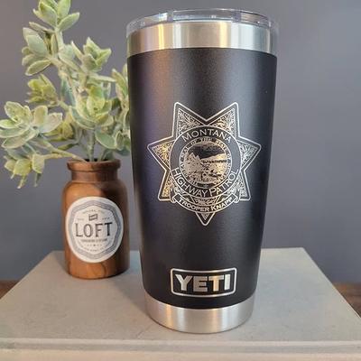 Law Enforcement Engraved Yeti, Police Officer Gift, Custom Yeti