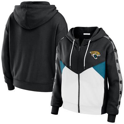 Jacksonville Jaguars Sideline Men's Nike NFL 1/2-Zip Hooded Jacket.