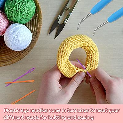 8pcs Yarn Darning Tapestry Large Sewing Big Eye Weaving Crochet