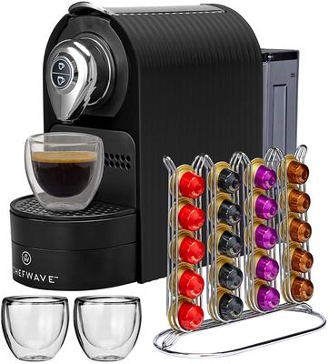 Nespresso Vertuo POP+ Deluxe Coffee and Espresso Machine by Breville with  Milk Frother, Titan Medium - Yahoo Shopping