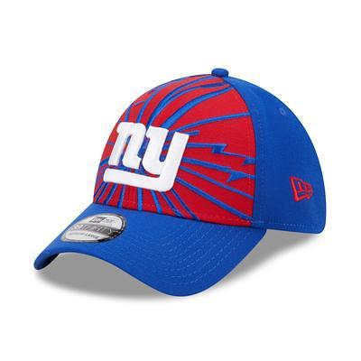 Men's New Era Royal York Giants 2022 Sideline Ink Dye Cuffed Knit Hat