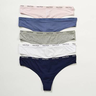  8 Pack Seamless Thongs For Women No Show Thongs