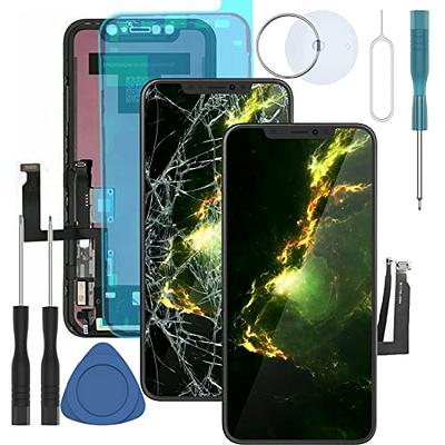 EFAITHFIX for iPhone 11 LCD Screen Replacement 6.1 Inch Frame Assembly LCD  Display and 3D Touch Screen Digitizer with Repair Tools Kit for A2111