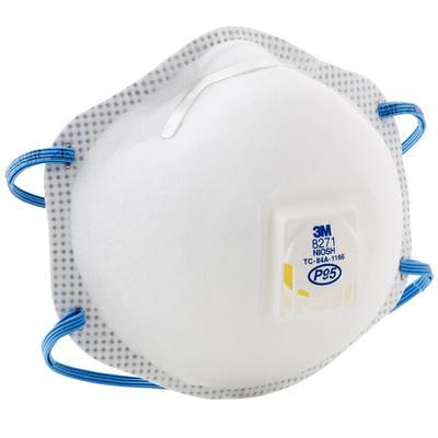 3M 8233 N100 Lead Paint Removal Disposable Respirator Mask with Cool Flow  Valve (1-Pack) 8233PC1-B-NA - The Home Depot