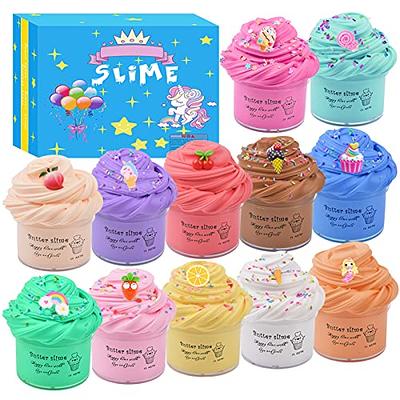 9-pack Scented Cloud Slime Set, Slime Party Putty Toys For Girls And Boys,  Super Soft And Non-sticky