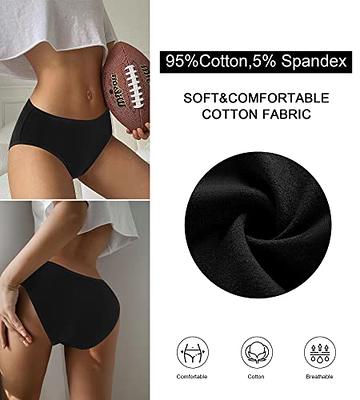 UMMISS Womens Underwear Cotton Hipster Panties Low Rise Full Coverage  Breathable Ladies Briefs Panties for Women Black Hipsters - Yahoo Shopping