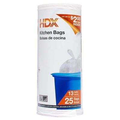 HDX 33 Gallon Rodent Repellent Trash Bags (40-Count) HD3339B40DS - The Home  Depot