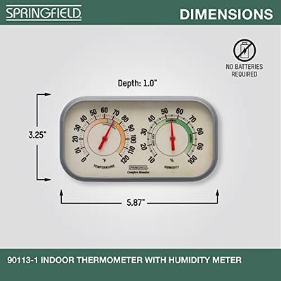 Household Analog Thermometerwall-mounted Pointer Home Baby Room Indoor  Temperature And Humidity Meter Pointer Thermometer Hygrometer