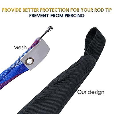 Dr.Fish 6 Fishing Rod Socks with 2 XL Spinning Reel Cover Fishing Pole  Sleeves Rod Protector, Neoprene Fishing Reel Bag with Handle Slot, Spinning  Reel Storage Case - Yahoo Shopping