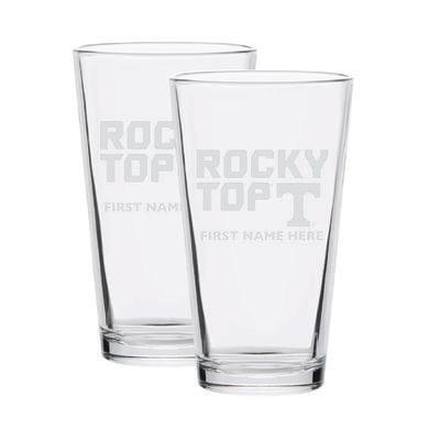 Tennessee Titans 15oz. Personalized Double Old Fashion Etched Glass